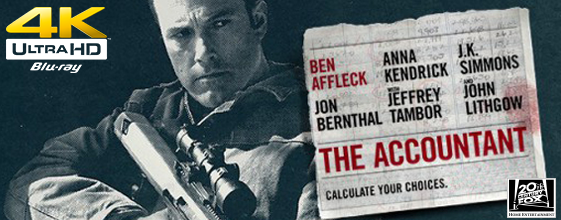 The Accountant UHD 4K blu-ray anmeldelse