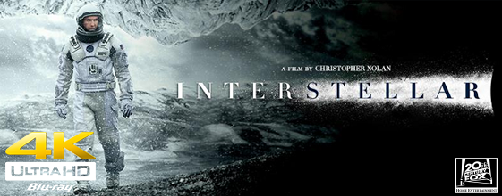 Interstellar UHD 4K blu-ray anmeldelse