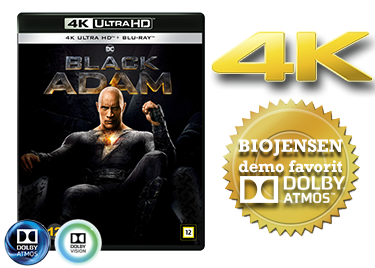 Black Adam UHD 4K blu-ray anmeldelse