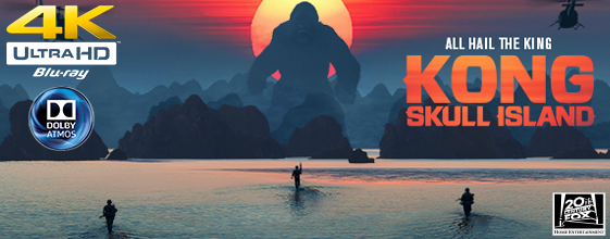 Kong: Skull Island UHD 4K blu-ray anmeldelse