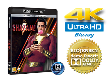 Shazam! UHD 4K blu-ray anmeldelse