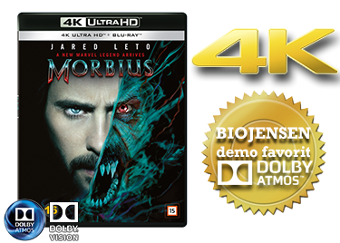 Morbius UHD 4K blu-ray anmeldelse