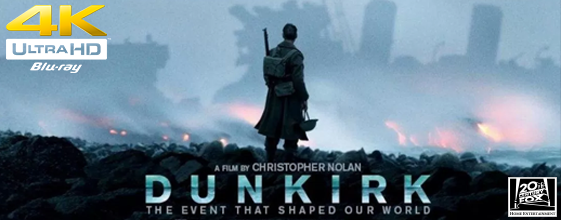 Dunkirk UHD 4K blu-ray anmeldelse