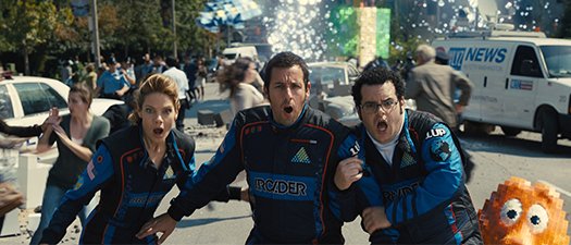 Pixels blu-ray anmeldelse