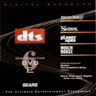 DTS Demonstration DVD No.6 Limited edition