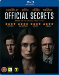 Official Secrets blu-ray anmeldelse