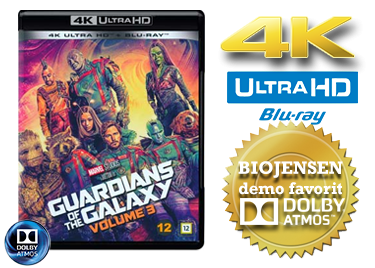 Guardians of the Galaxy Vol. 3 UHD 4K blu ray anmeldelse