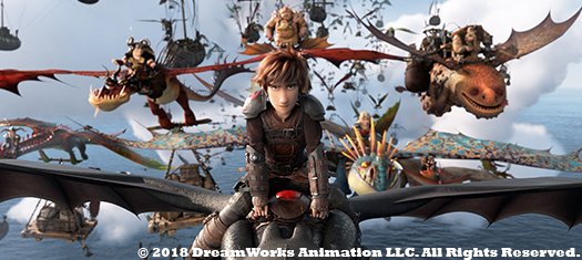 How to train Your Dragon The Hidden World blu-ray anmeldelse