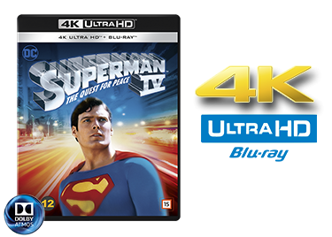 Superman IV The Quest for Peace UHD 4K blu-ray anmeldelse