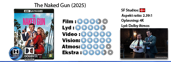 The Naked Gun (2025) UHD 4K blu ray