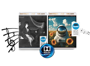 Pure audio blu ray musik i Dolby Atmos