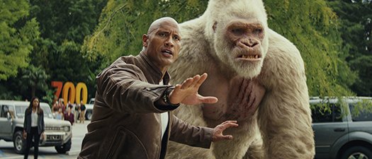 Rampage UHD 4K blu-ray anmeldelse