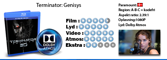 Terminator genisys Dolby Atmos blu-ray