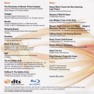 DTS Blu-Ray Demonstration Disc 14