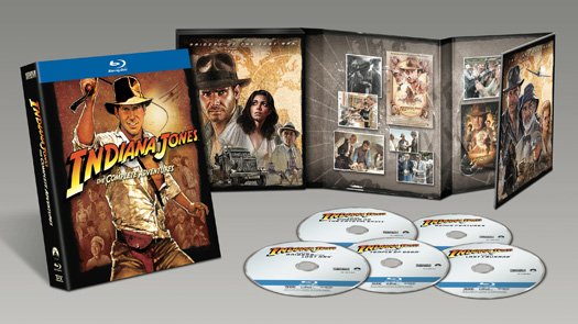 Indiana Jones The complete adventures blu-ray anmeldelse