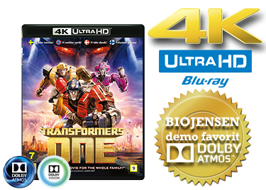 Transformers One UHD 4K blu-ray anmeldelse