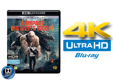 Rampage UHD 4K blu-ray anmeldelse