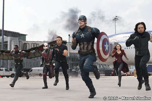 Captain America: Civil war UHD 4K blu-ray anmeldelse