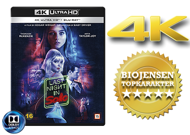 Last Night in Soho UHD 4K blu-ray anmeldelse